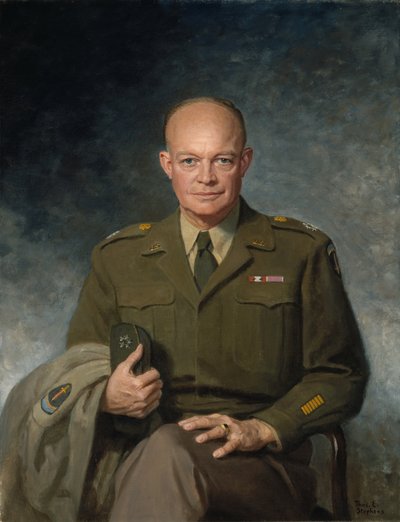 Dwight D. Eisenhower by Thomas Edgar Stephens